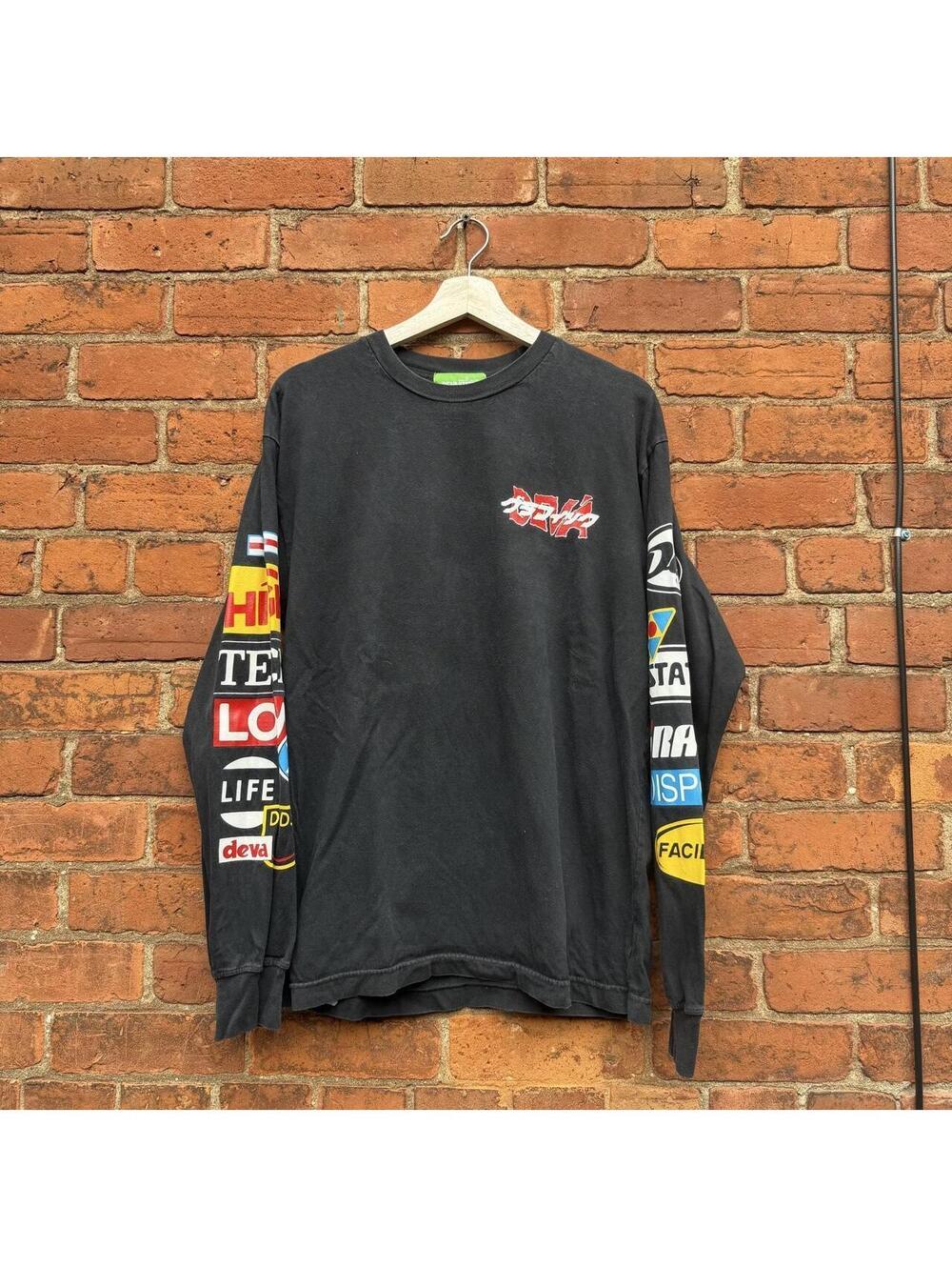 deva states ride like lightning racing long sleeve t shirt M